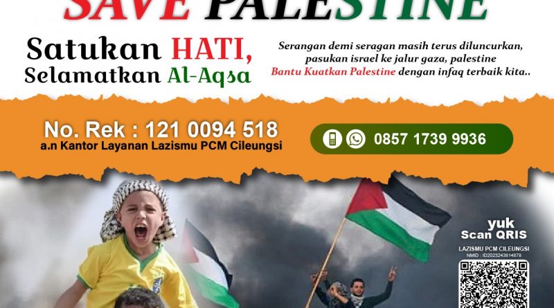 Ayo Ikut Berdonasi Untuk Saudara Kita di Palestina!