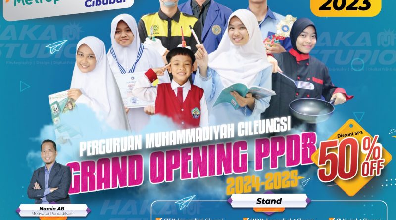 Hadiri dan Ramaikan Open House Akbar Perguruan Muhammadiyah Cileungsi Tahun 2023