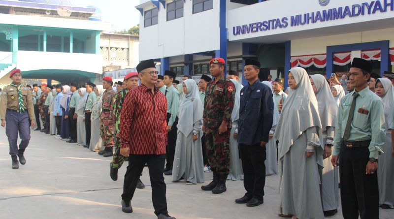 Izzul Muslimin Sekretaris PP Muhammadiyah Didapuk Sebagai Inspektur Upacara HUT ke-80 RI PCM Cileungsi