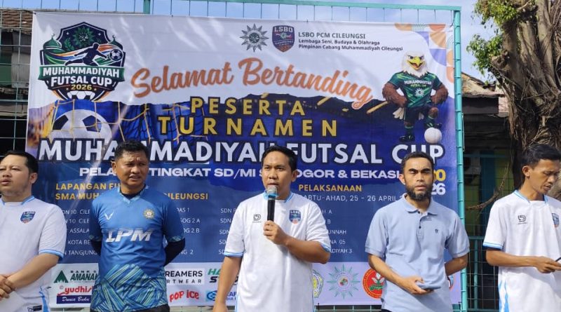 Syiar Dakwah Lewat Olahraga, LSBO PCM Cileungsi Sukses Gelar Muhammadiyah Futsal Cup 2026