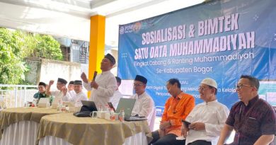 Sosialisasi dan Bimtek Satu Data Muhammadiyah Tingkat Cabang & Ranting Se-Kabupaten Bogor