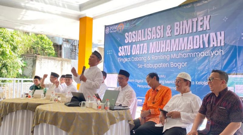 Sosialisasi dan Bimtek Satu Data Muhammadiyah Tingkat Cabang & Ranting Se-Kabupaten Bogor